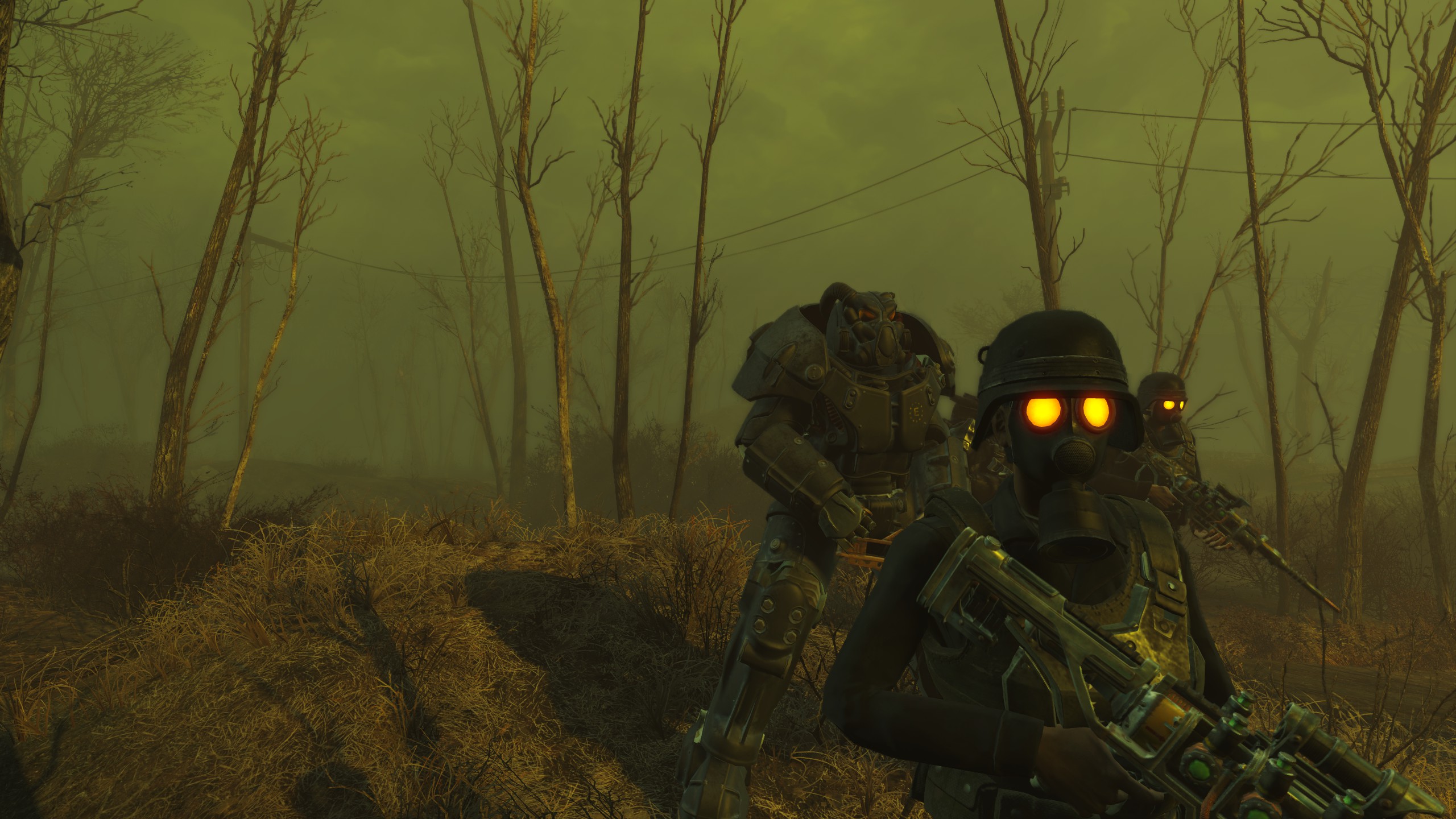 Fallout 4 зеленое небо фото 10