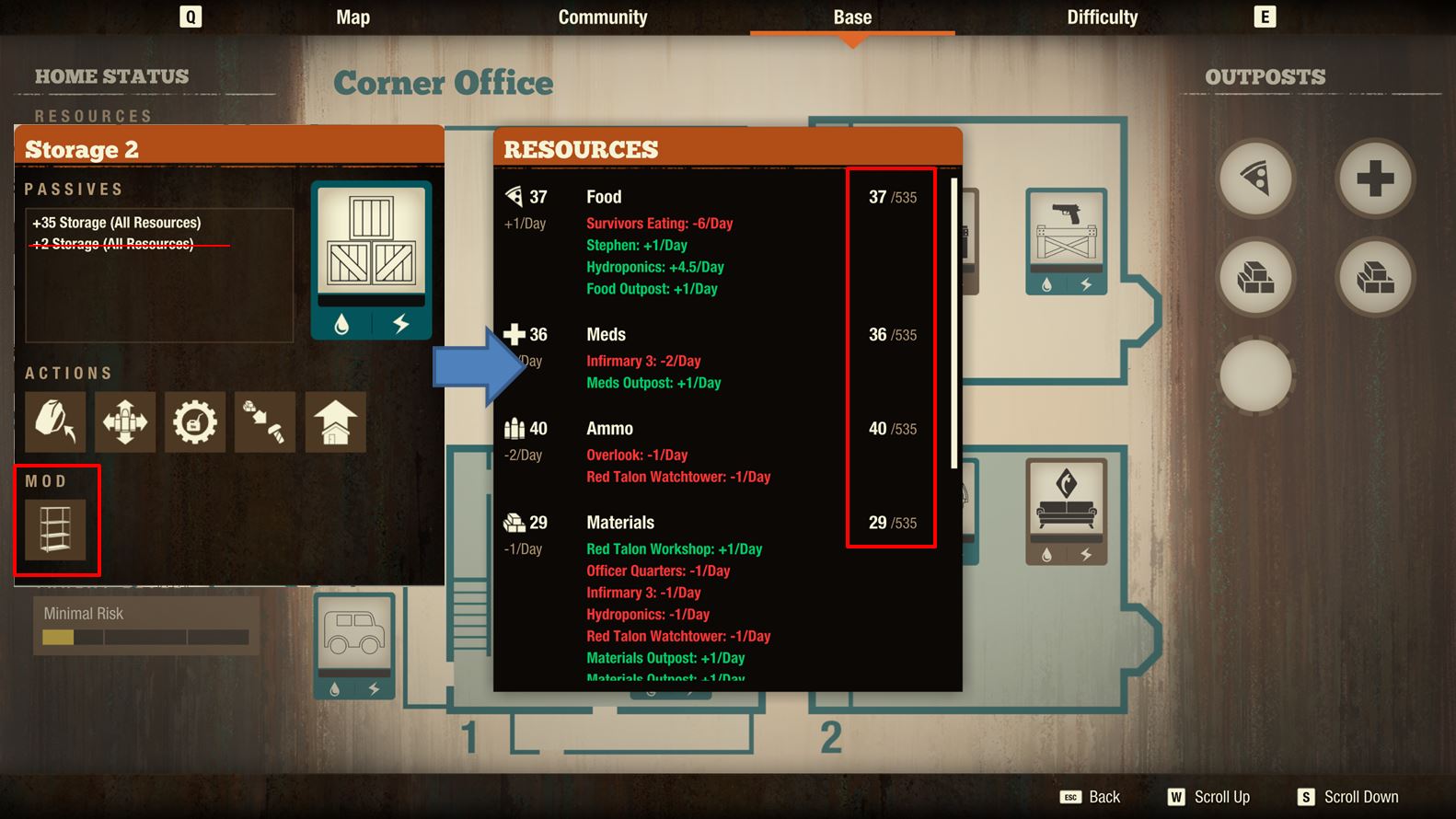 state of decay 2 building mods list